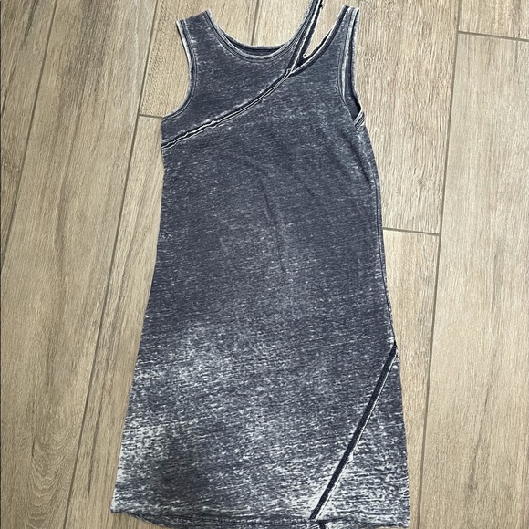 Tyler Jacobs Distressed Tee Dress - Picture 1 of 4